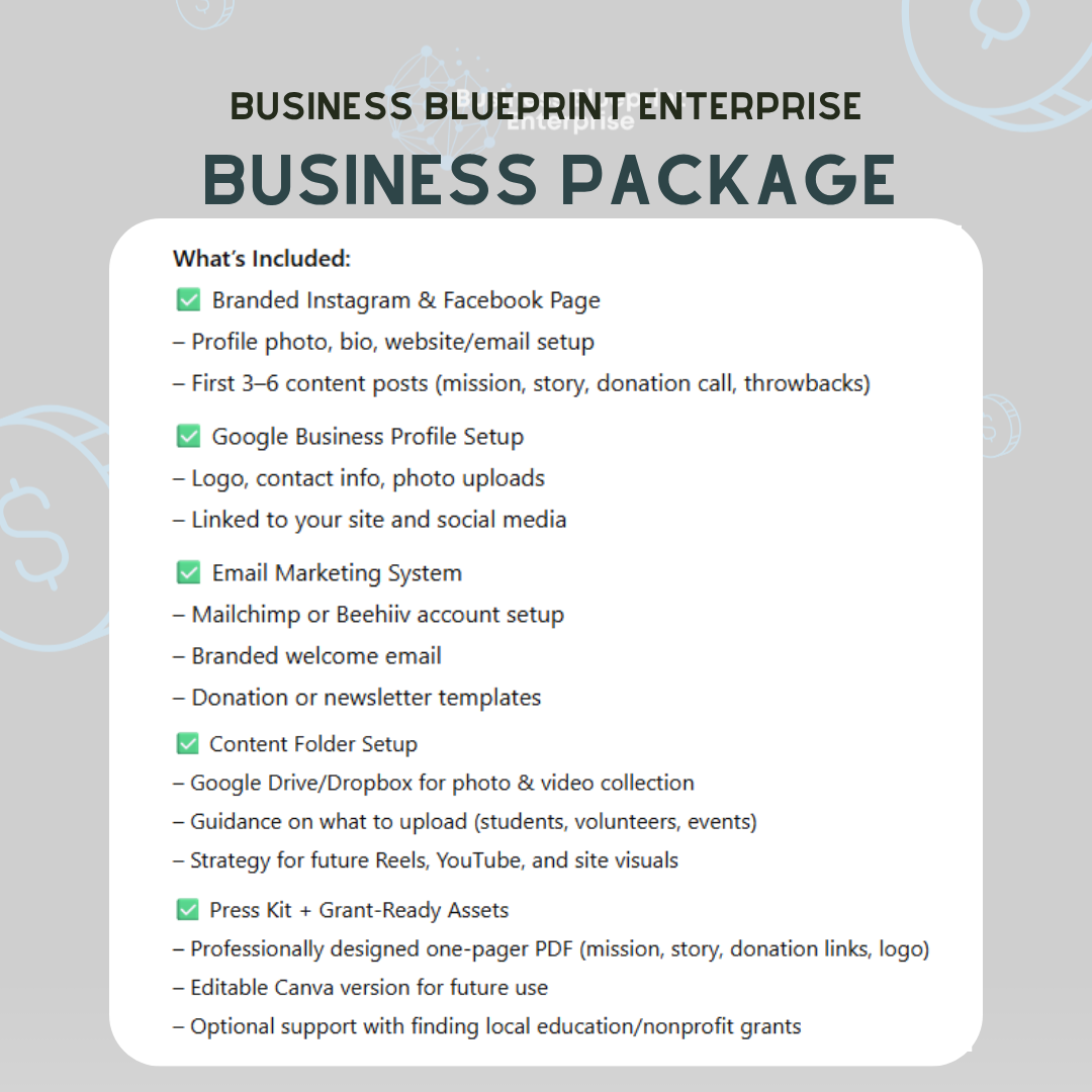 All-in-One Digital Launch & Fundraising System (Startup)