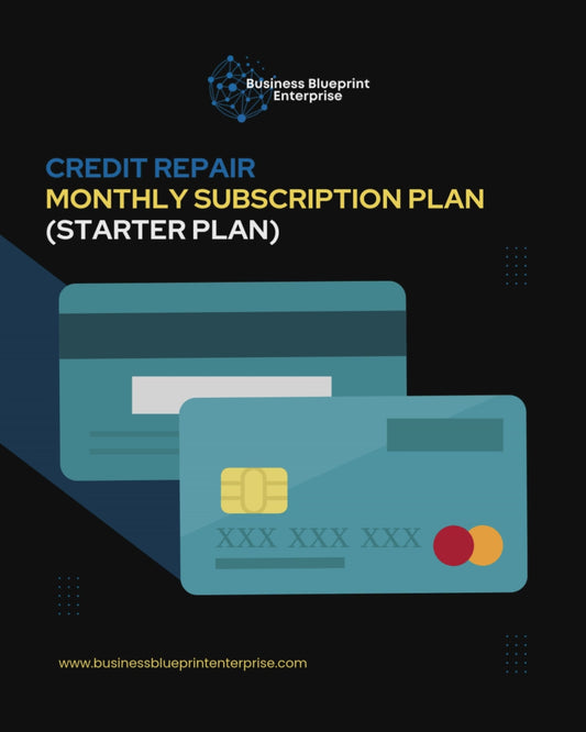 Credit Repair Monthly Subscription (Starter Plan)